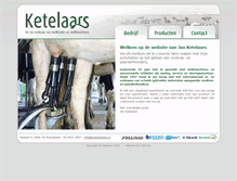 Tablet Screenshot of janketelaars.nl